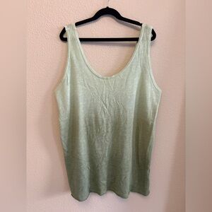 Treasure & Bond Light Green Tank Top